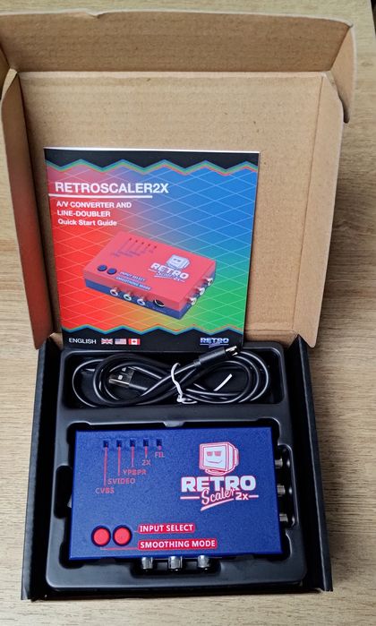 Retro scaler 2x konwerter do konsol