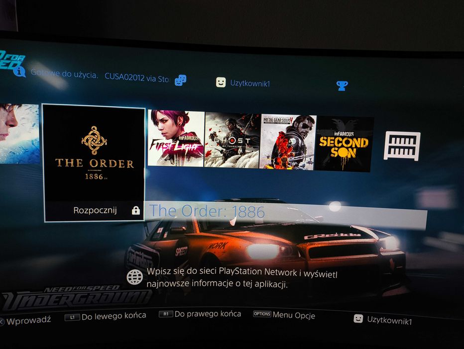 Konsola PS4 Pro 12.0 Lapse 1.2 A.i.o, 1TB SSD, CFW Goldhen