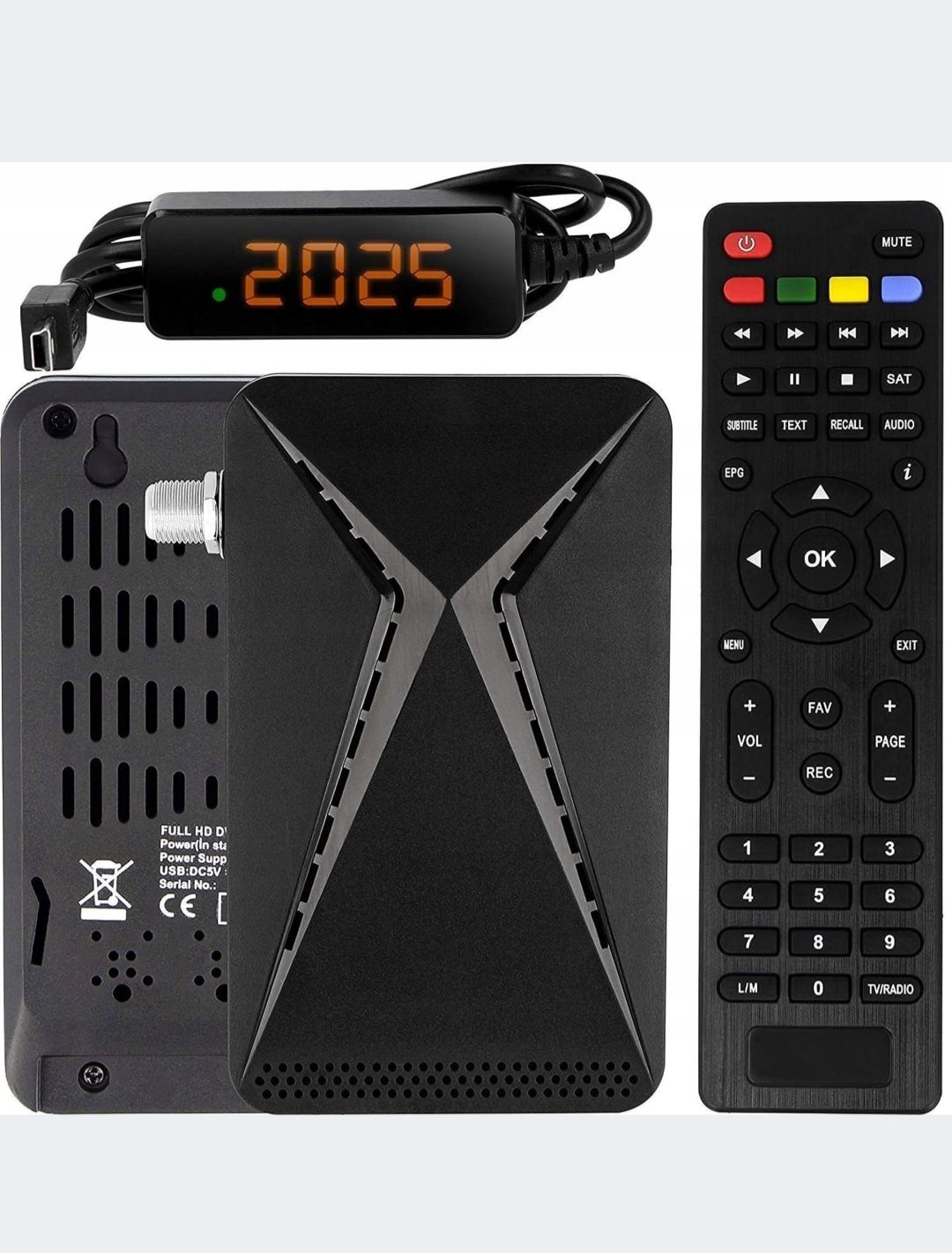 Dekoder DVB-S, DVB-S2 HD-Line 34444 odbiornik telewizji satelitanej