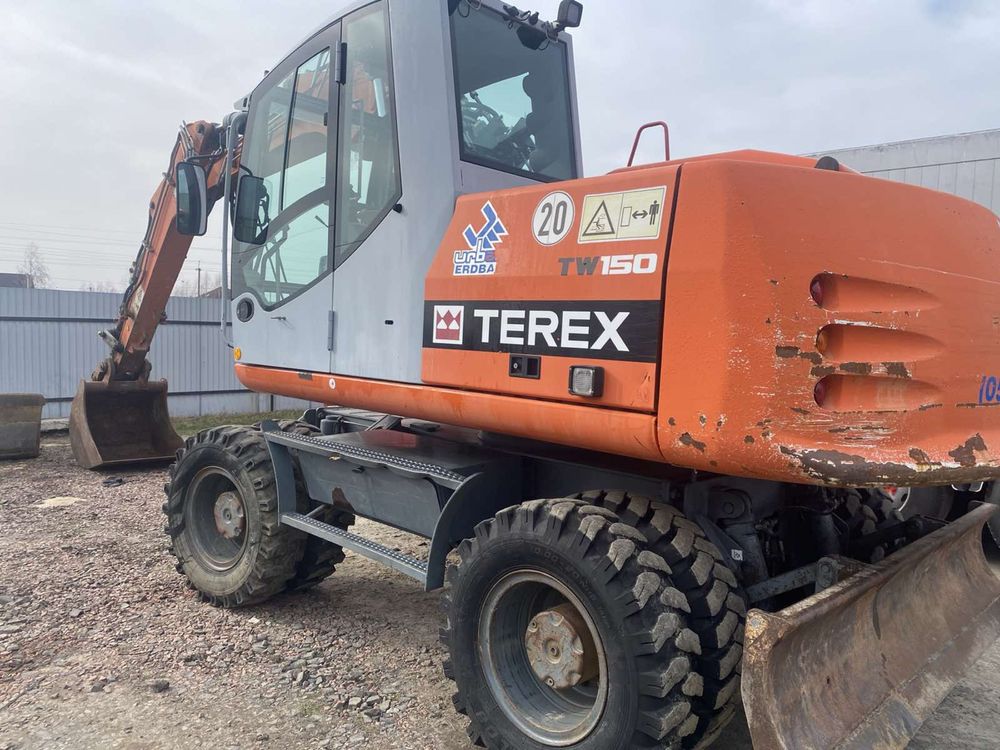 Terex TW150 wheel excavator, колесний ескаватор