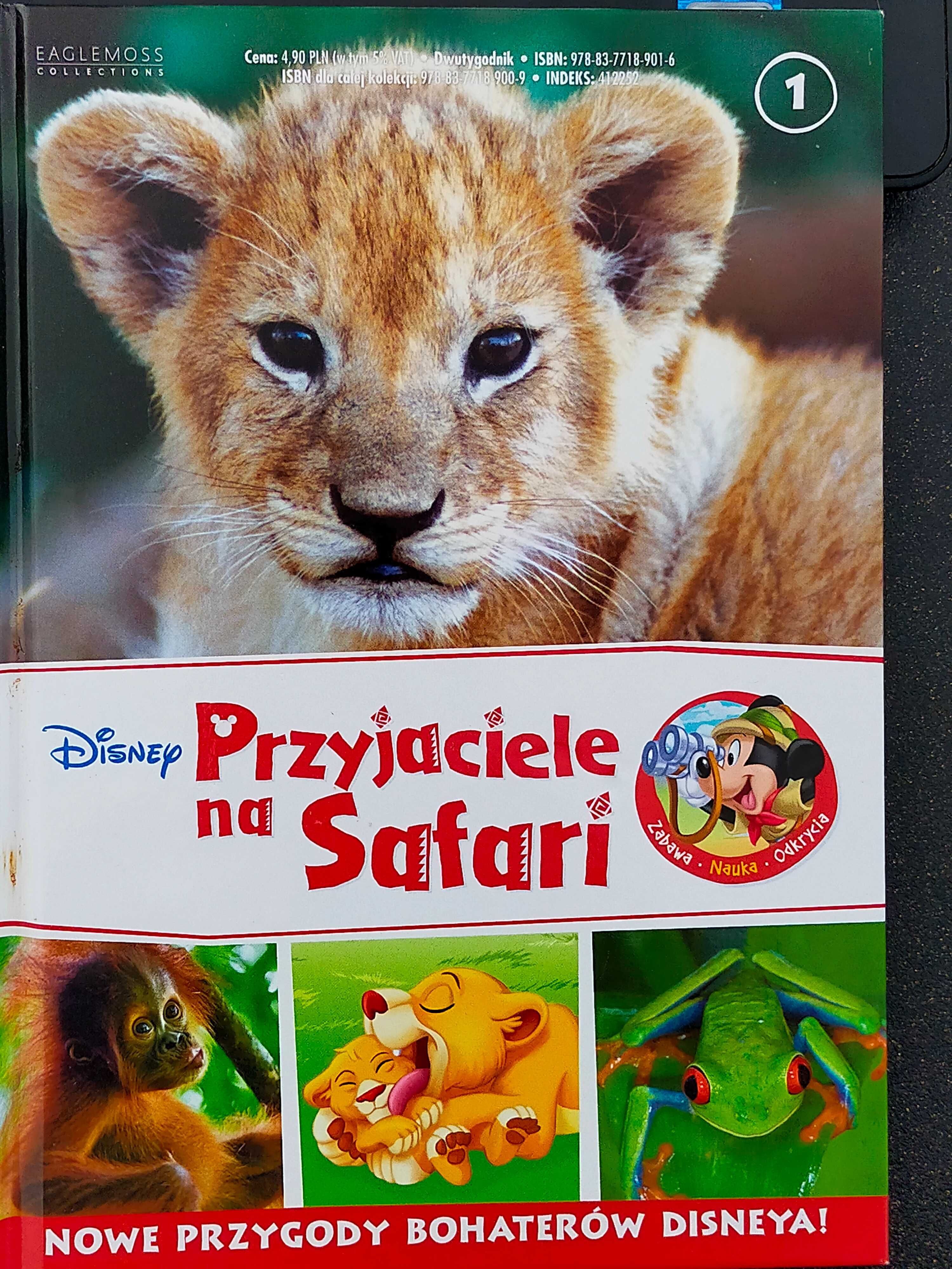 Książki Disney Przyjaciele na safari