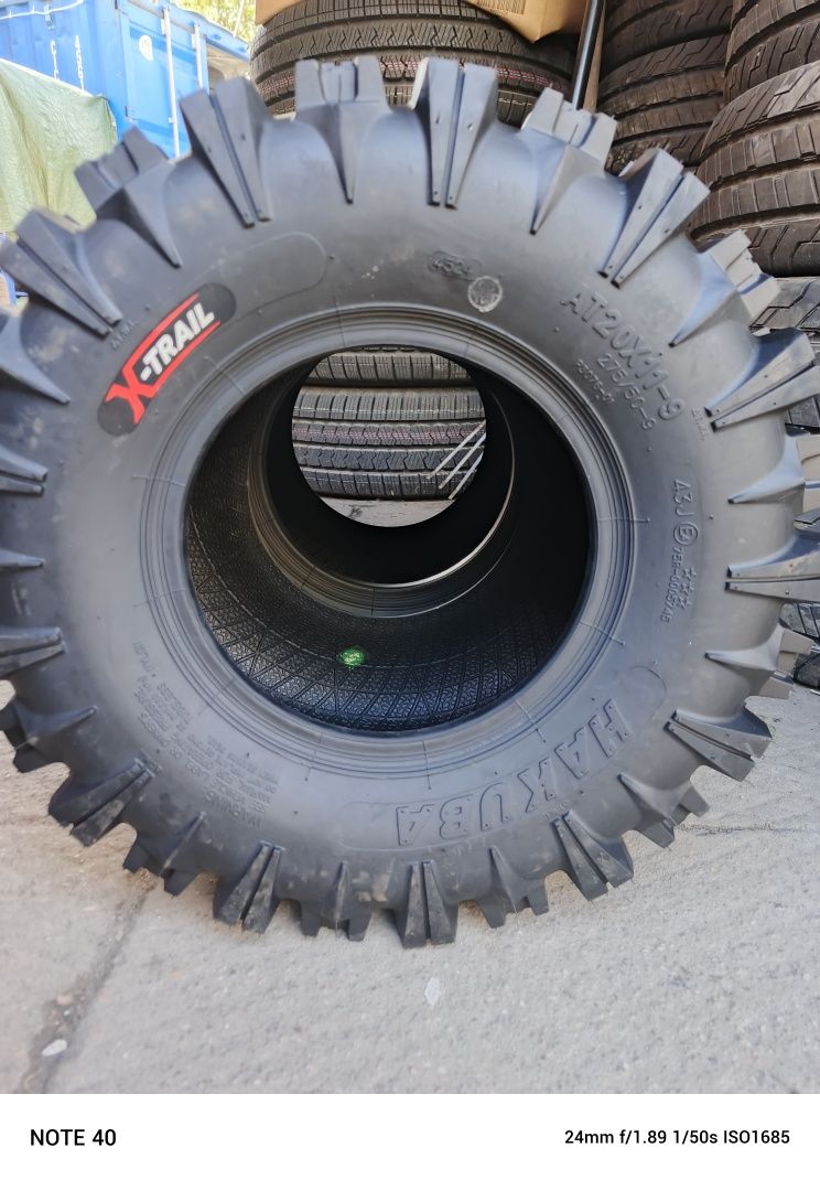 Nowe Opony do quada ATV HAKUBA X-trail 20x11-9