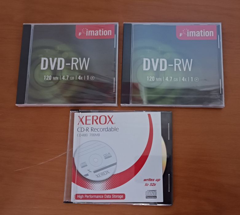 DVD-RW Imation / CD-R Xerox