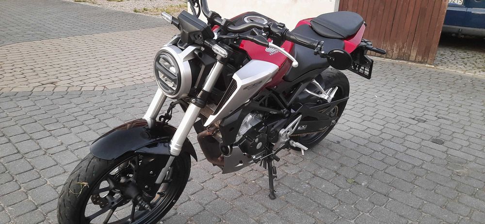 HONDA CB 125 R ABS Leo Vince oryginał bezwypadkowy KODO transport raty