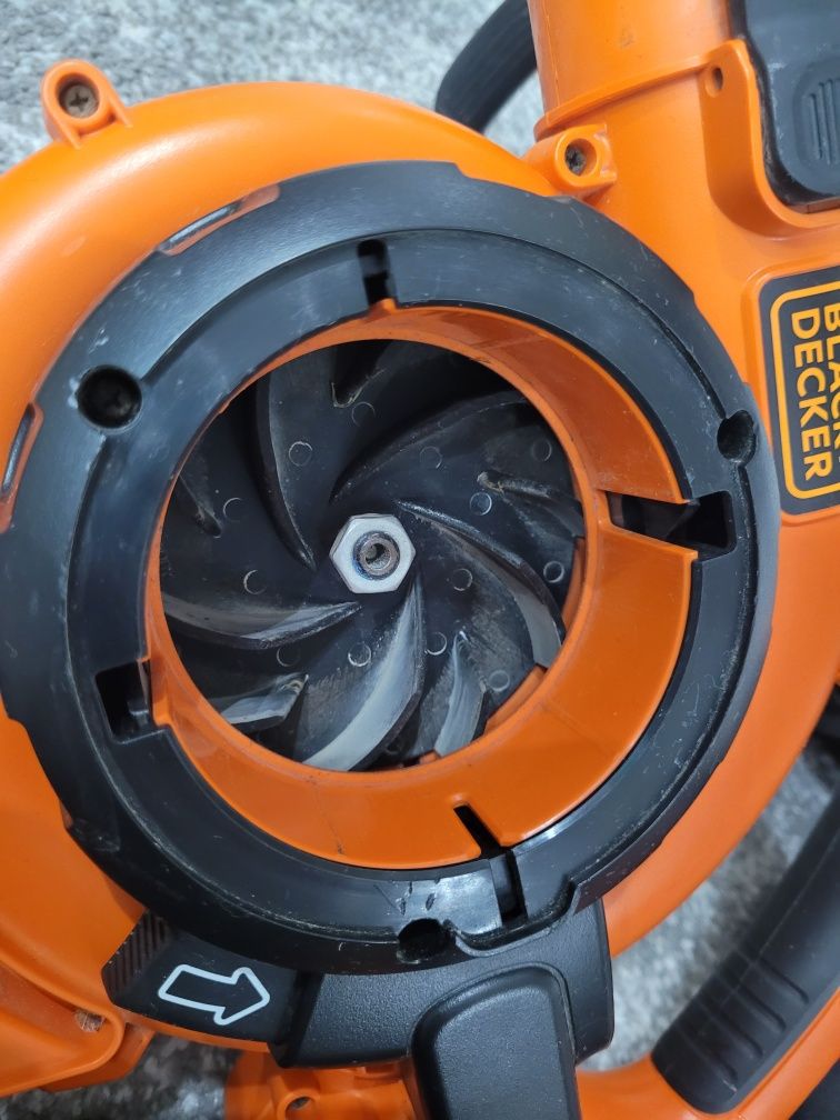 Black & Decker 36V akumulorowy odkurzacz do liści dmuchawa