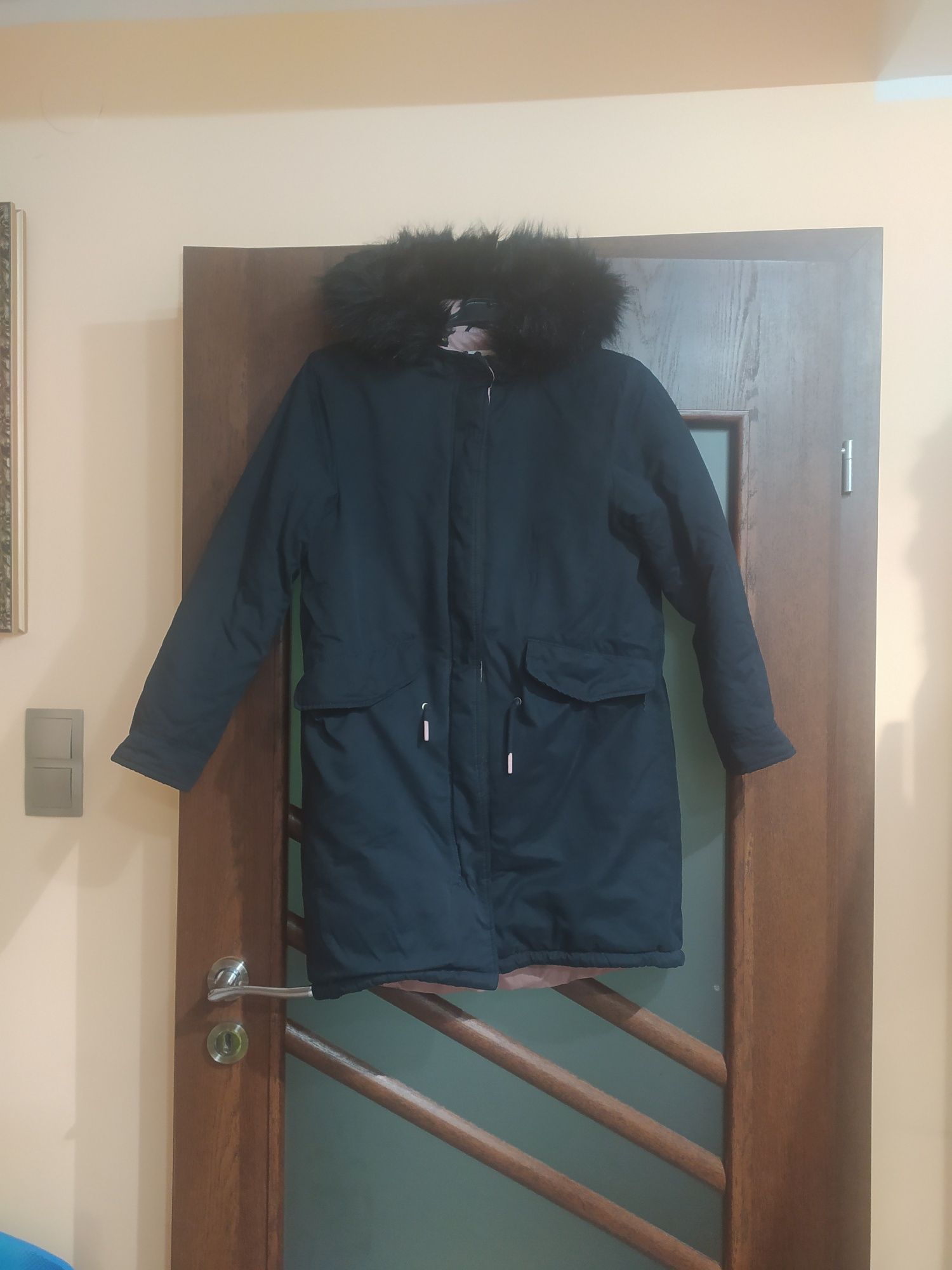 Kurtka parka jesienna wiosenna zimowa ocieplana r 152 Zara Kids
