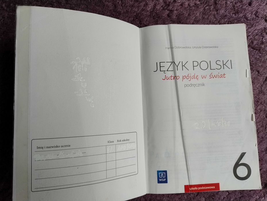 Podręczniki i ćwiczenie klasa 6