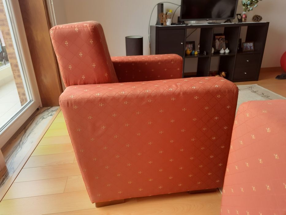 2 Poltronas vintage com capa