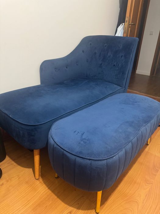 Sofa Chaise - Divan 2 peças