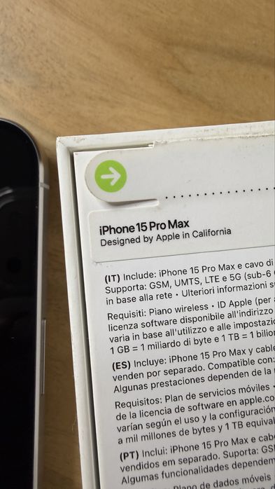 iPhone 15 Pro Max 256gb