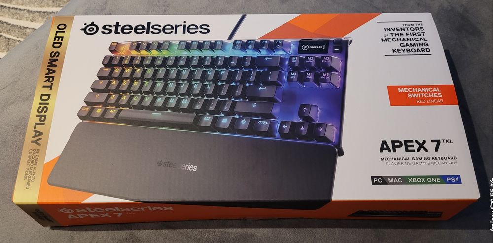 Klawiatura steelseries APEX 7 TKL
