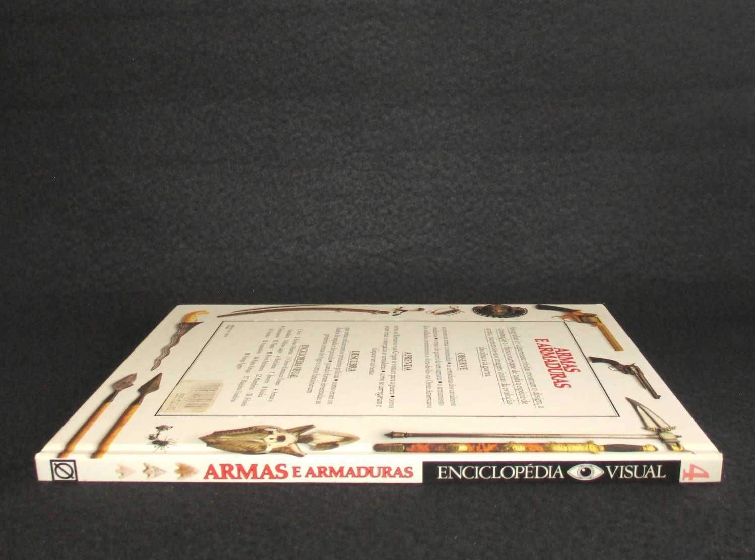Livro Armas e Armaduras Michele Byam Enciclopédia Visual Verbo