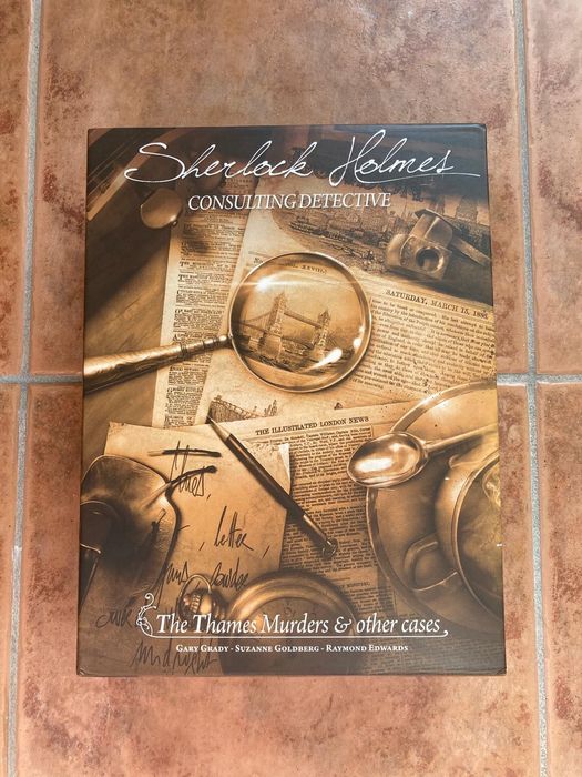Sherlock Holmes Consulting Detective - jogo de Tabuleiro