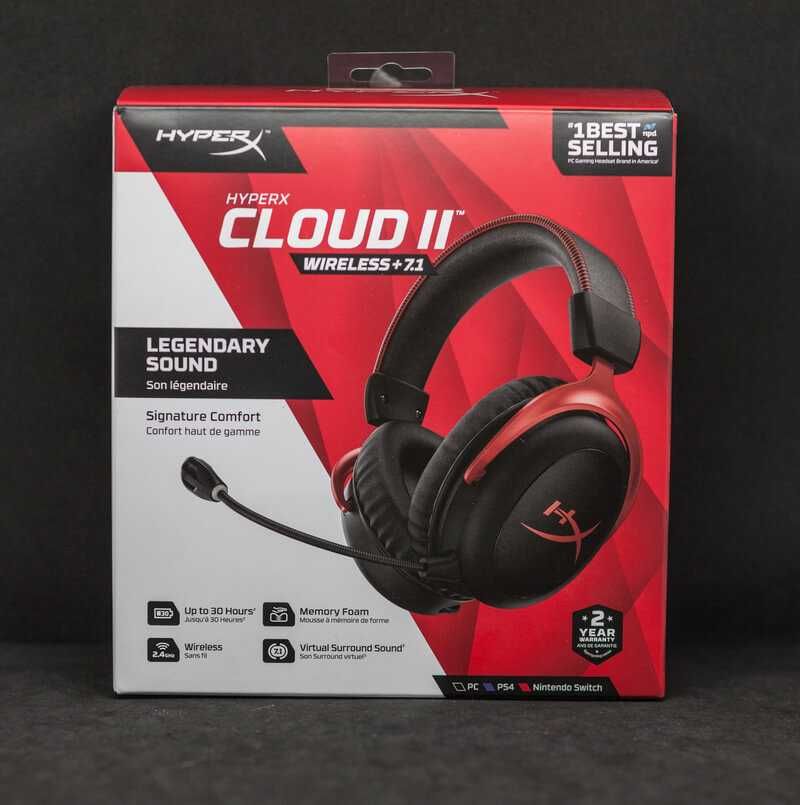 Продам комп'ютерну гарнітуру HyperX Cloud II Wireless