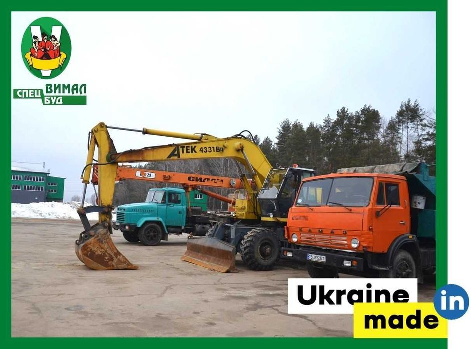 Аренда спецтехніки, послуги спецтехніки, спецтехніка ВИМАЛСПЕЦБУД