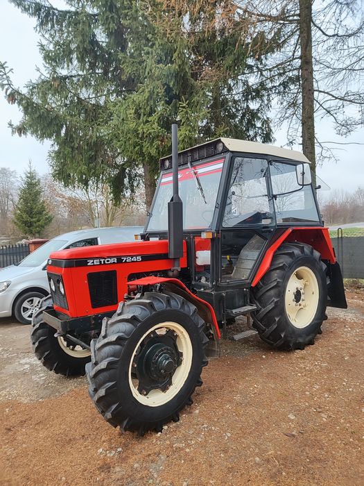 Ciągnik Rolniczy Zetor 7245 4x4 1990r Fajny stan ! nie 7745 nie Ursus