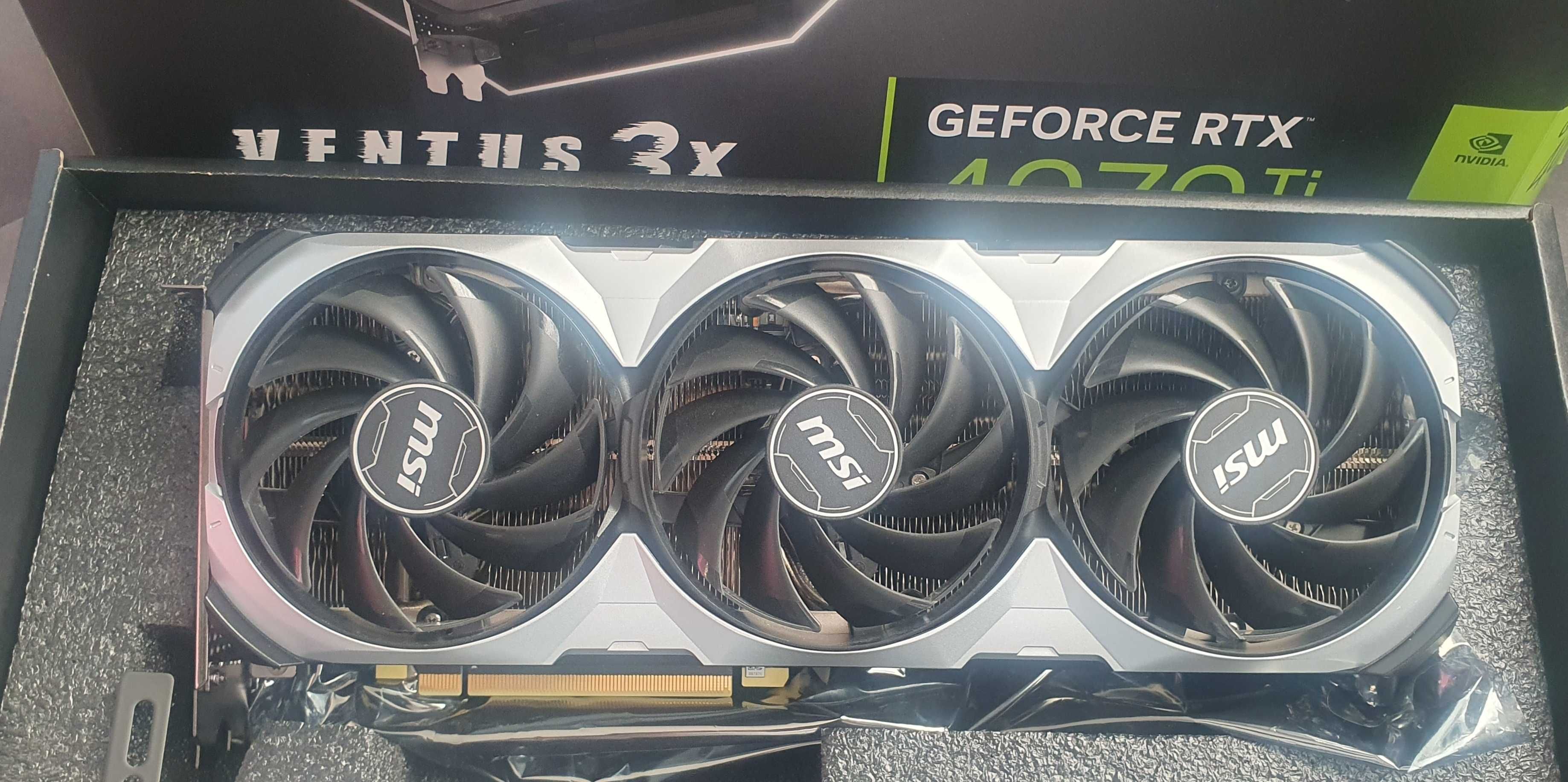 Karta graficzna  MSI RTX 4070 Ti VENTUS 3X OC 12GB GDDR6X GW. do 2026