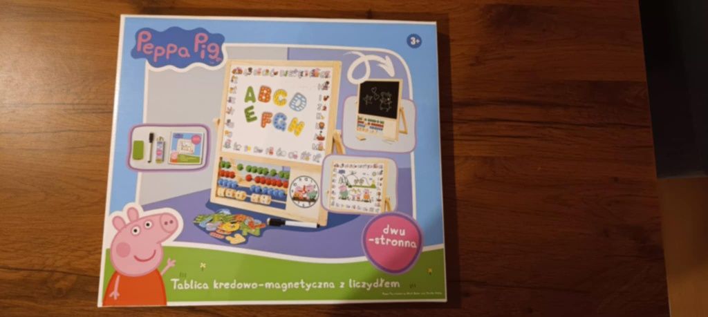 Tablica magnetyczno- kredowa Świnka Peppa