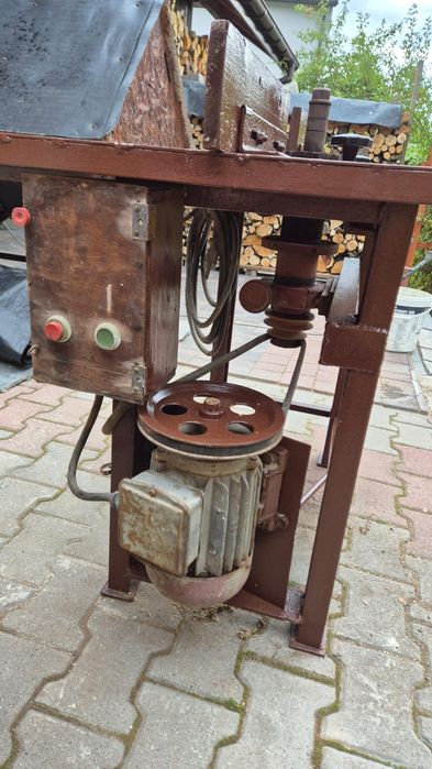 Heblarka do drewna wraz z frezem