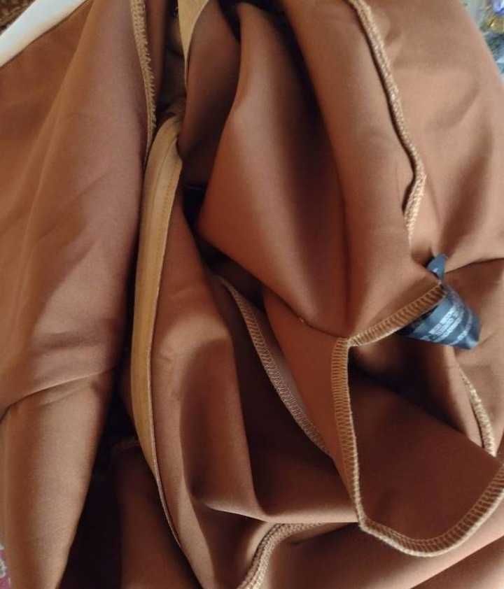 (40/L) ZARA/ Płaszcz z futerkiem z Madrytu, kożuszek, kurtka, NOWA