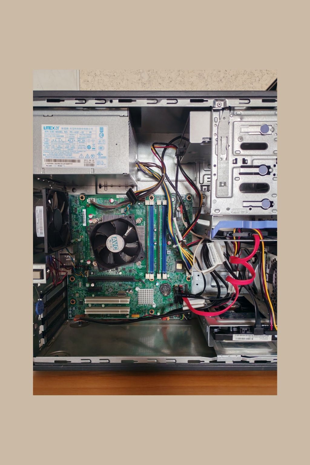 ПК Lenovo M82/Intel Core i3-3220/8 Gb RAM/120 Gb SSD/1 Tb HDD/Windows