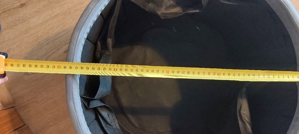 Banquete puff  cinzento