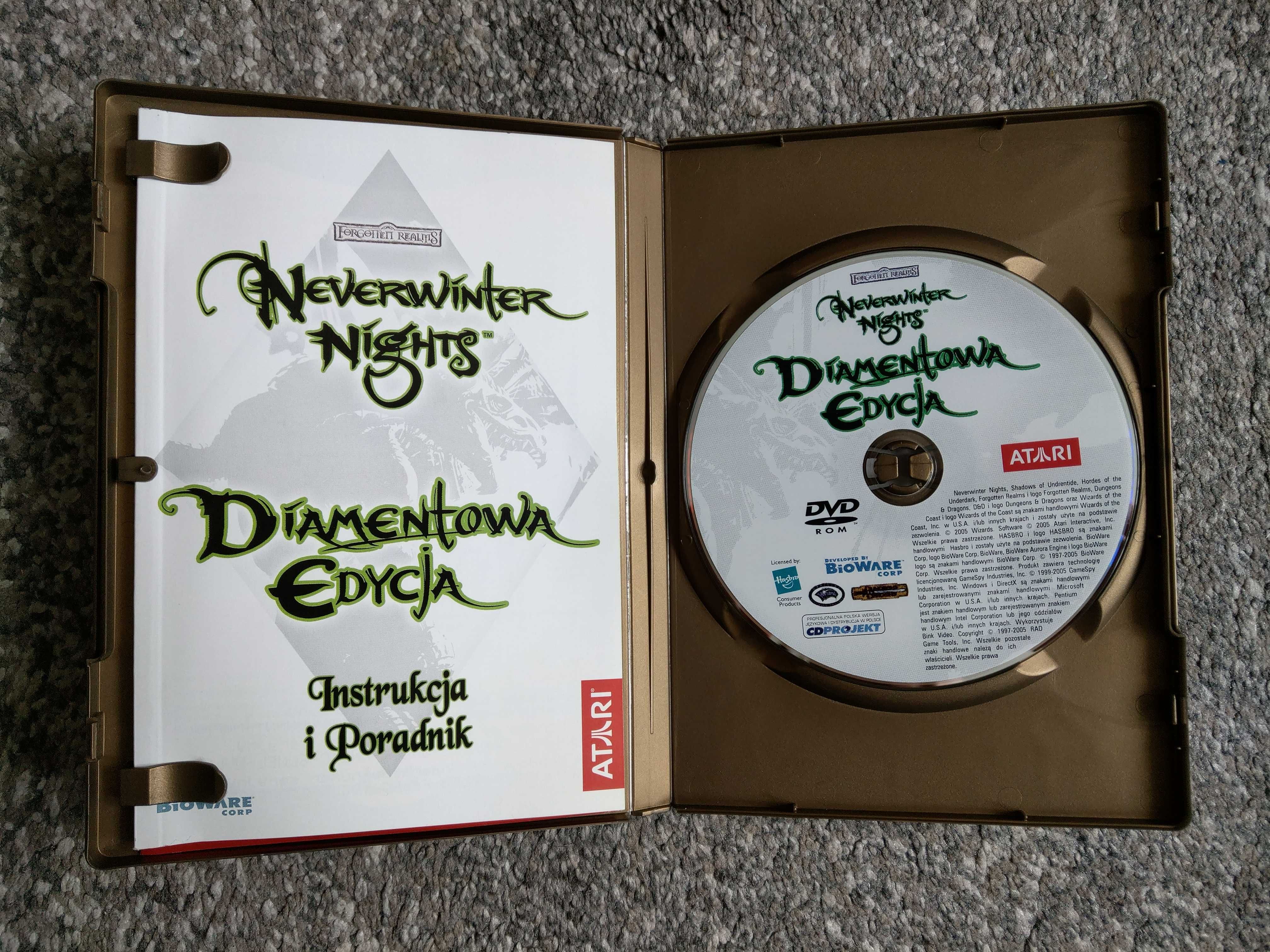 Neverwinter Nights Diamentowa Edycja Extra Klasyka XK GOLD