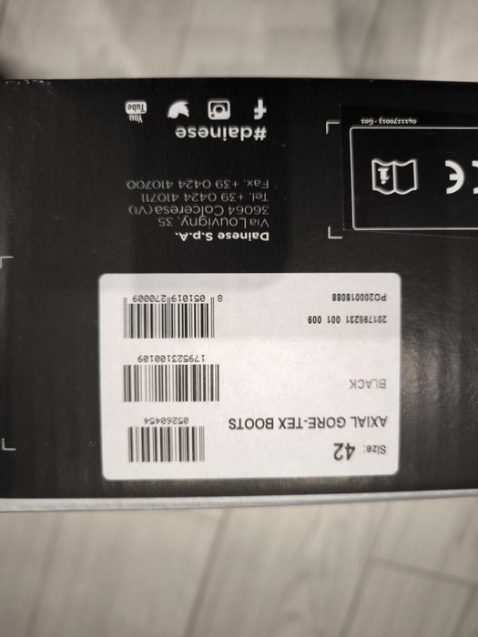 Мотоботы Dainese 42