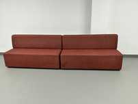 Sofá Vermelho para recepção