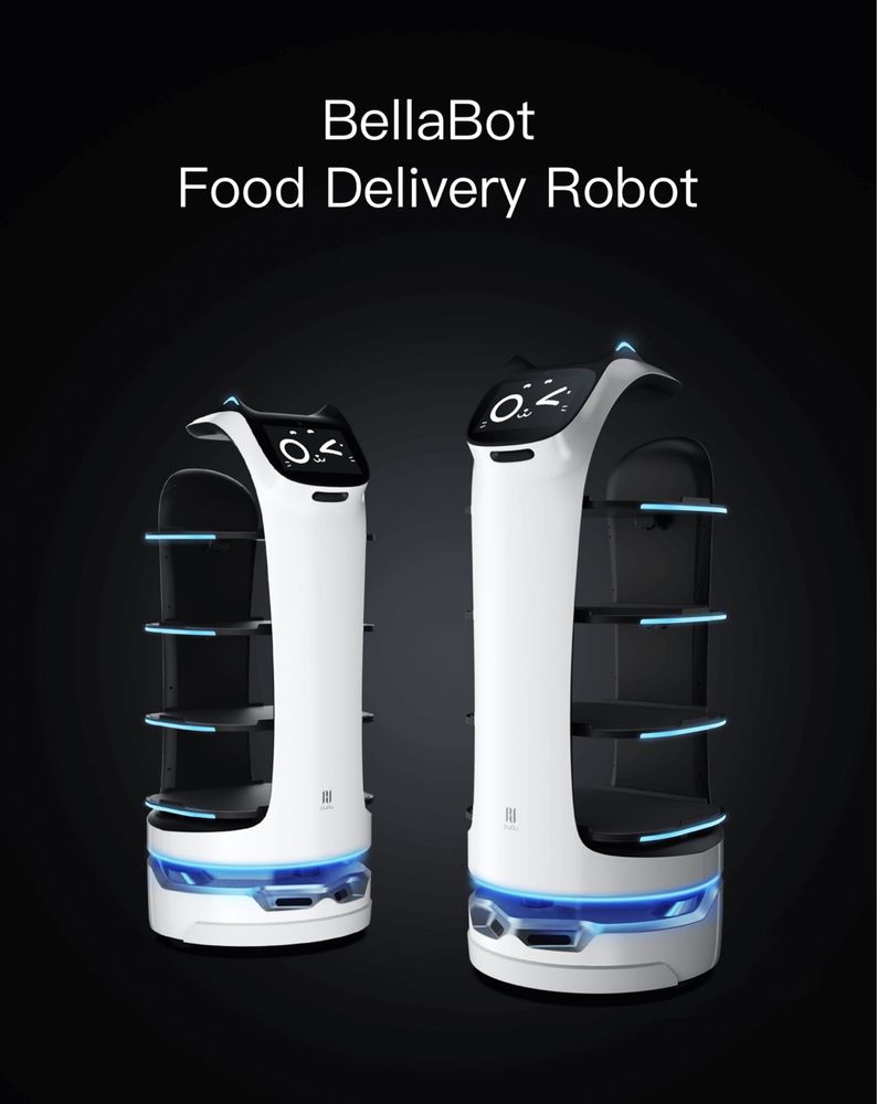 Robot de restauração Bellabot