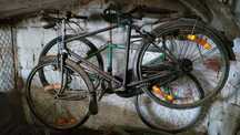 Bicicleta pasteleira antiga