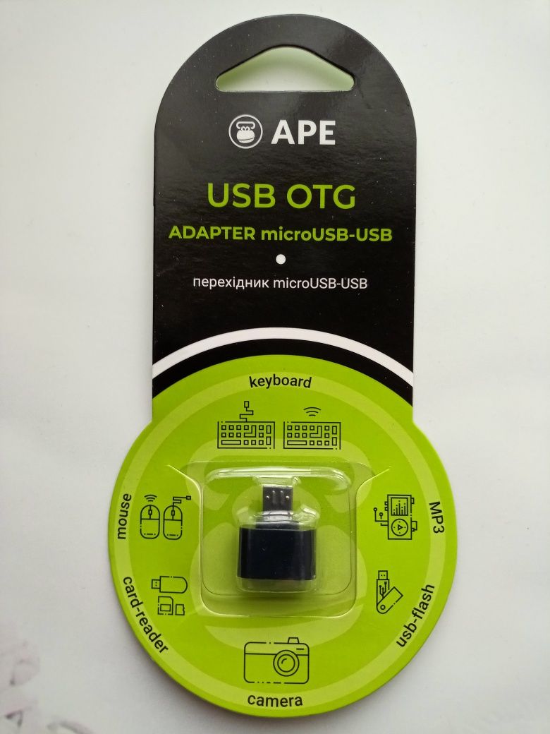 Адаптер перехідник USB OTG - micro USB