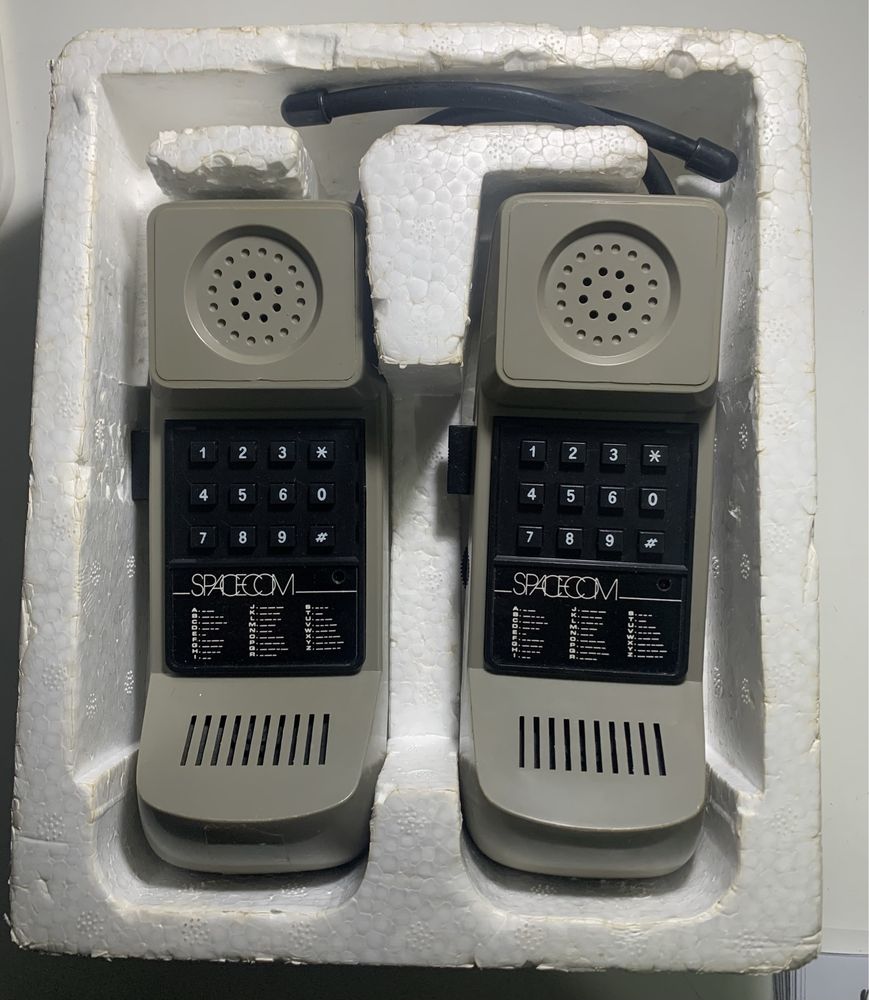 Antigos walkie talkies como novos a funcionar