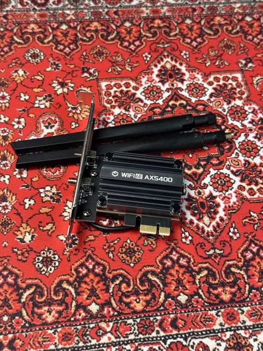 PCI‑E Wi‑Fi 6E адаптер PCE‑AX5400 MT7922 с Bluetooth 5.3