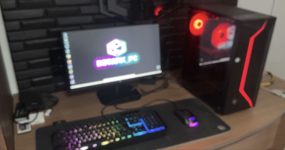 Игровой компьютер R5 5500 16ГБ ОЗУ SSDm2 1ТБ RTX3060/12ГБ