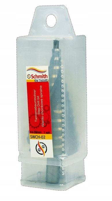 Wiertło Stopniowe Stożkowe Spiralne 4-30 Schmith