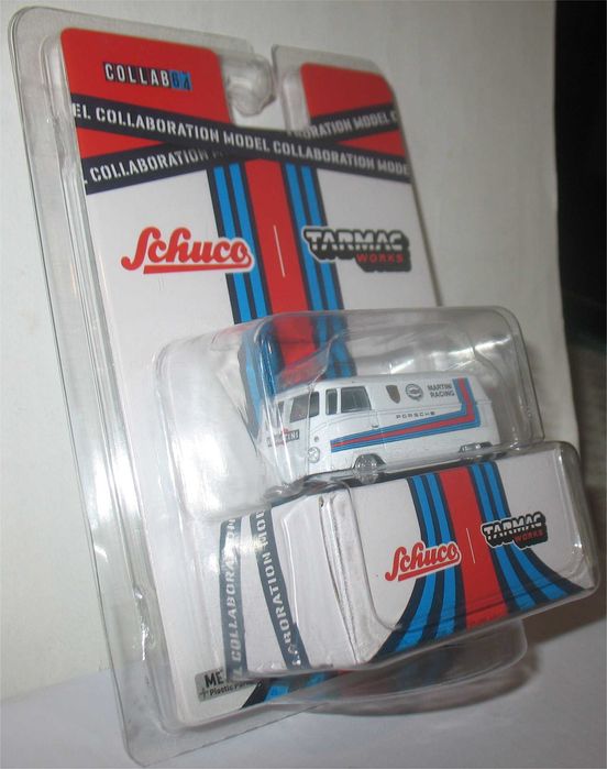 Schuco/Tarmac Works - Volkswagen Kombi T1 - Porsche Martini Racing