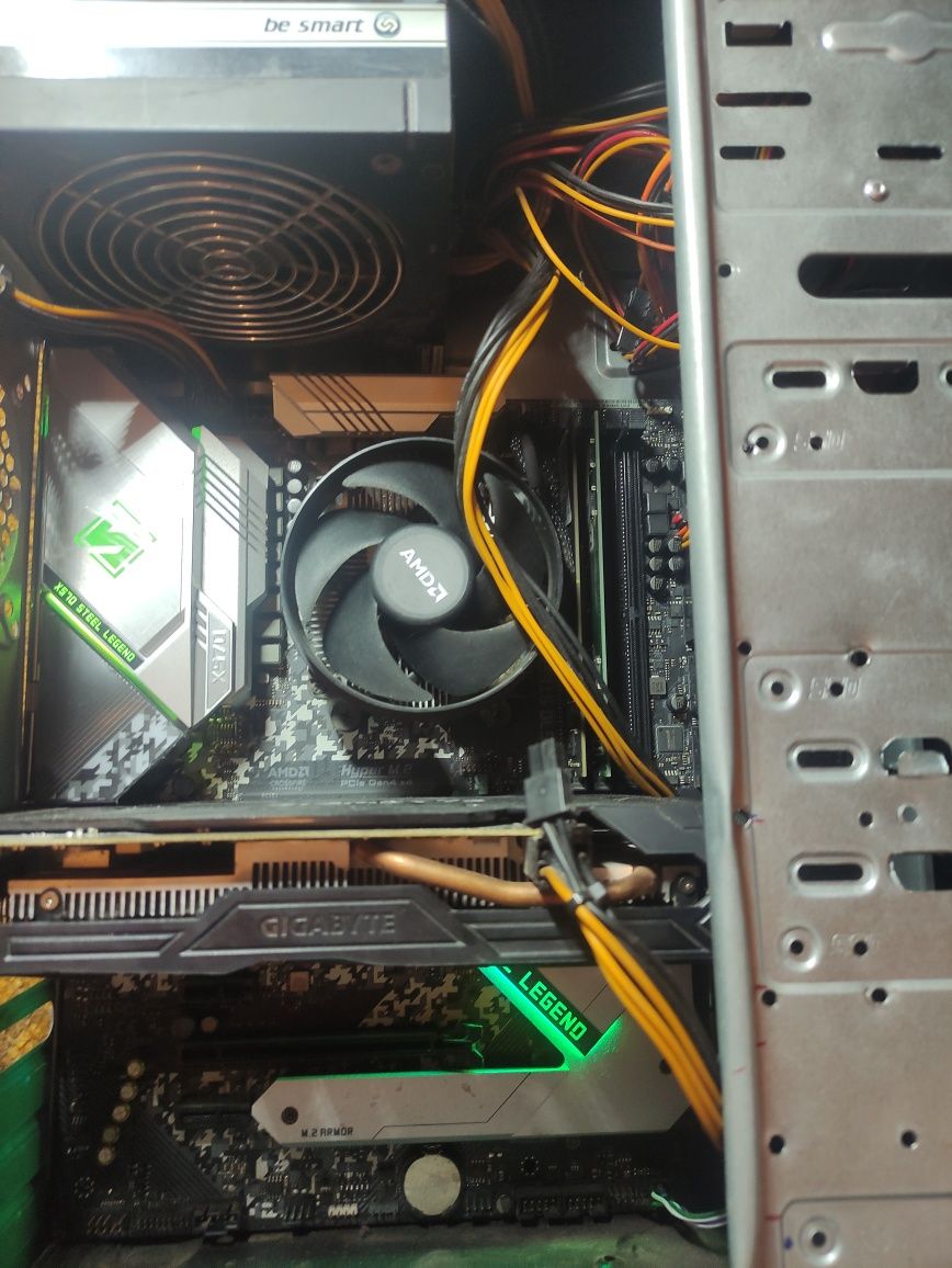 Продам системний блок x570/Ryzen3200g/16gb ddr4/gtx1060 6gb/500gb nvme