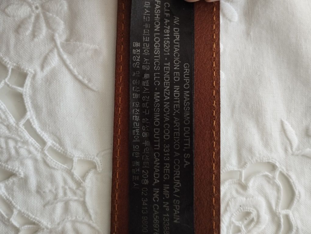 Cinto da Massimo Dutti
