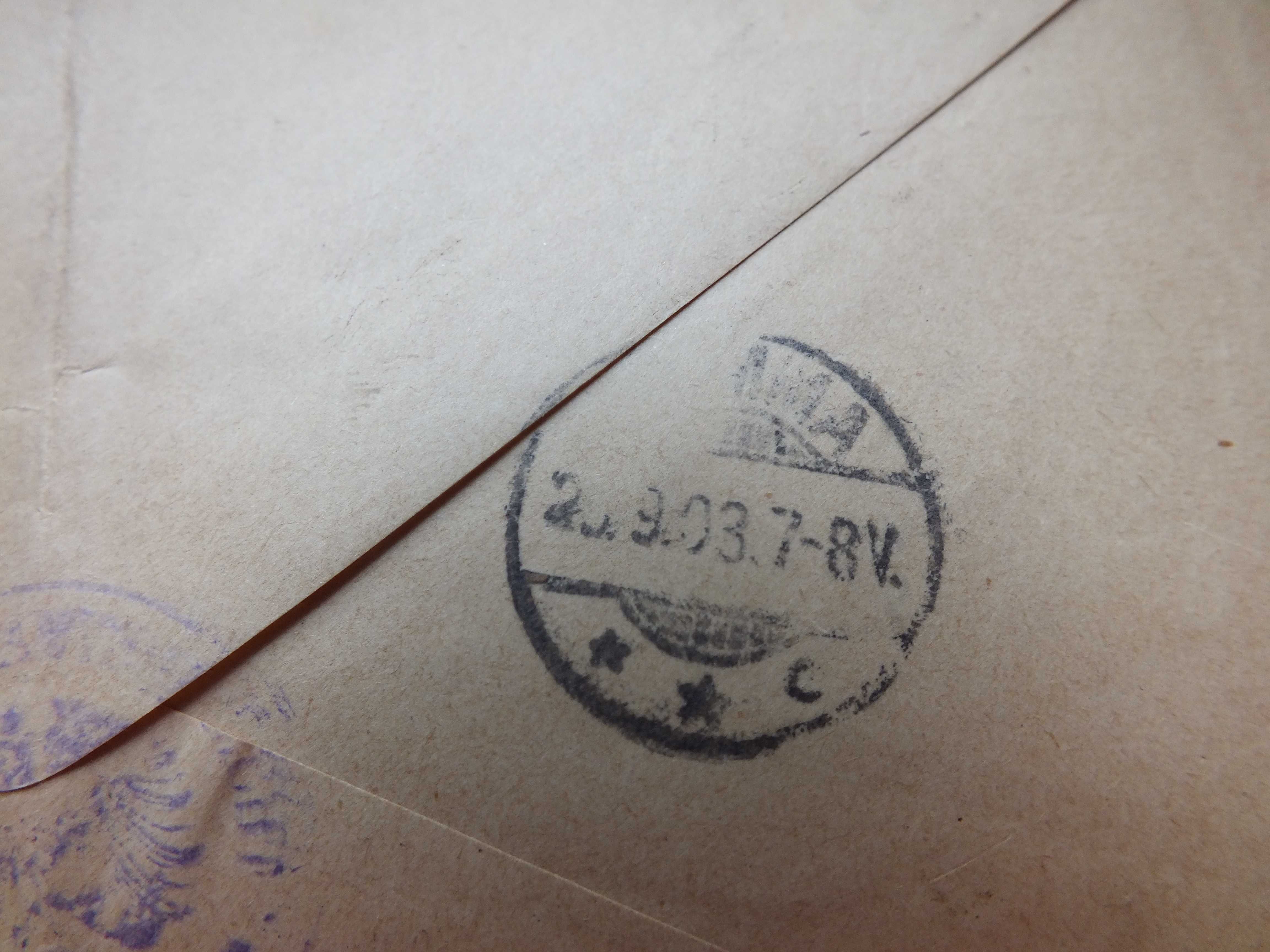 koperta znaczki Mi D4 Niemcy 1903r. Rzesza pieczęć ORZEŁ Reich FDC