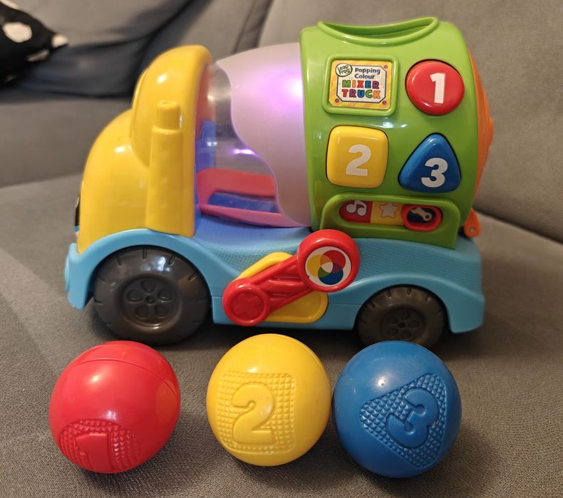 VTech Betoniarka Kulko-Mieszarka - język angielski