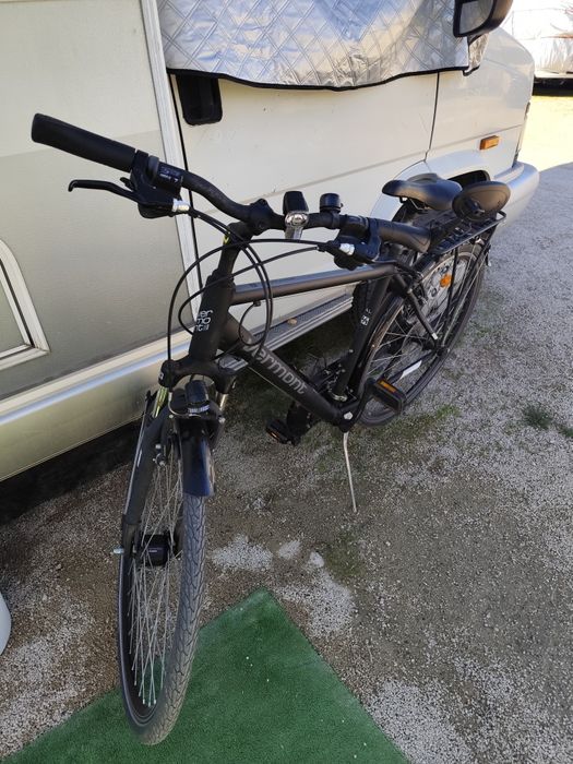 Bicicleta de alumínio