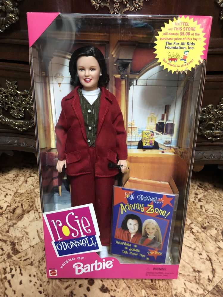 Rosie O’Donnell friend of Barbie da Mattel