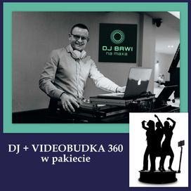 Videobudka 360 + DJ NOWOŚĆ Fotobudka 360 wesele, poprawiny, urodziny