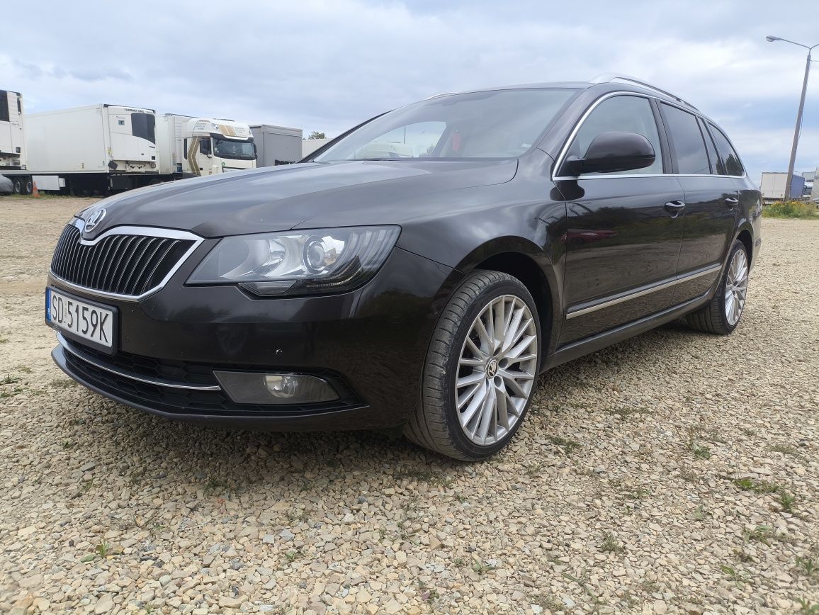 Skoda Superb II FL 2.0 TDI 170 KM DSG Mocca .Krajowa/Super wyposażenie