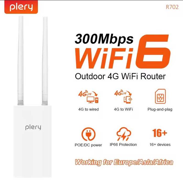 4G LTE зовнішні роутери Інтернет для камер спостереження