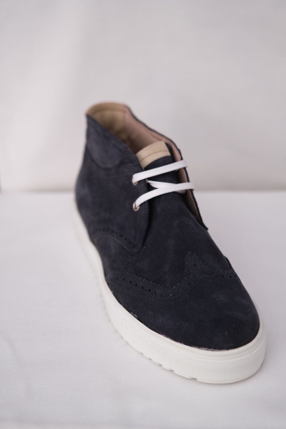 [Novas] Bota Camurça Azul Fabrico próprio