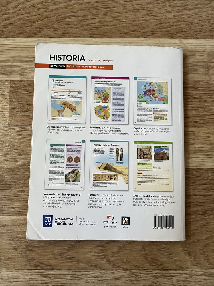 Podręcznik Historia 1 WSiP