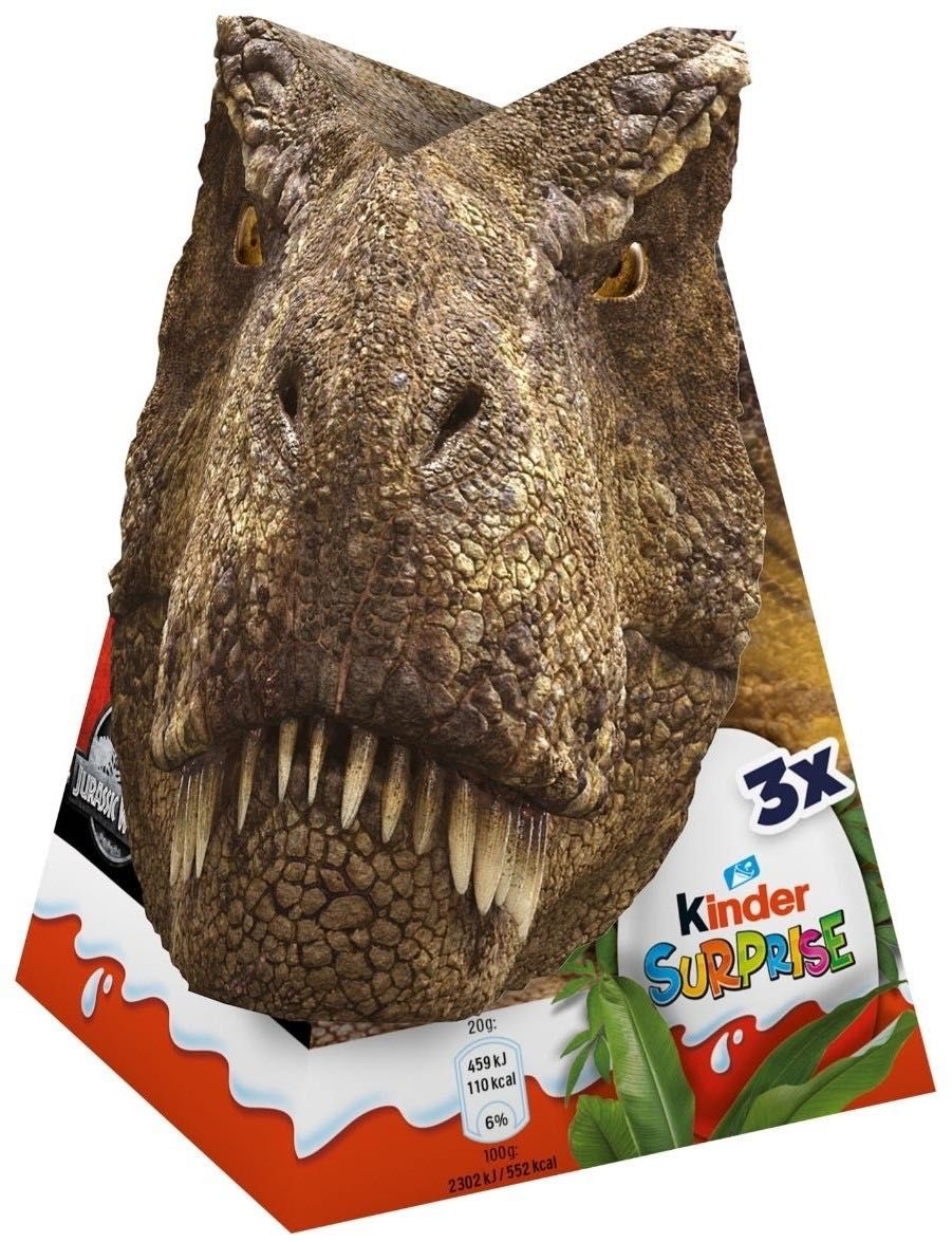 Киндер динозавры (jurassic kinder)