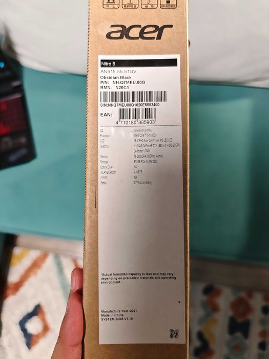 Ноутбук ACER nitro 5